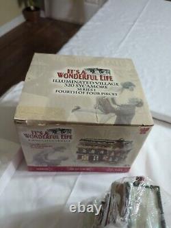 Enesco It's A Wonderful Life Illuminated Village 320 Sycamore House Series 1