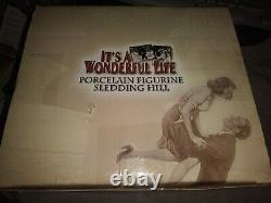 Enesco It's a Wonderful Life Sledding Hill Bedford Falls 2006 online exclusive