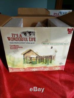 Enesco Its A Wonderful Life Christmas Village Complete Set Of 4 Series 1 One