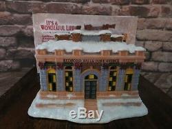 Enesco Its A Wonderful Life Illuminated Bedford Falls Post Office Series V Mib