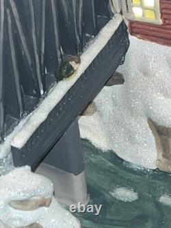 Enesco Its a Wonderful Life Bedford Falls Bridge Christmas House Series II