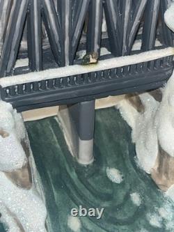 Enesco Its a Wonderful Life Bedford Falls Bridge Christmas House Series II