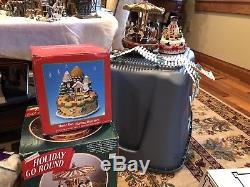 Entire Complete Ceramic Christmas/Holiday/Winter Village Display