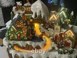 Fiber Optic Christmas Village