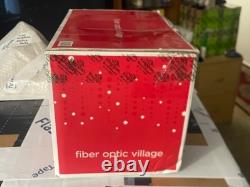Fiber Optic Christmas Village