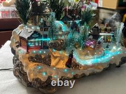 Fiber Optic Christmas Village Beautiful
