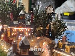 Fiber Optic Christmas Village Beautiful
