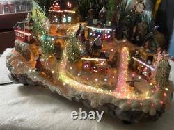 Fiber Optic Christmas Village Beautiful