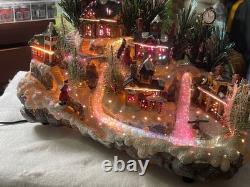 Fiber Optic Christmas Village Beautiful