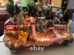 Fiber Optic Christmas Village Beautiful