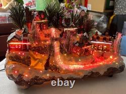 Fiber Optic Christmas Village Beautiful