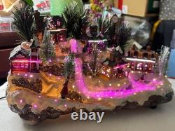Fiber Optic Christmas Village Beautiful