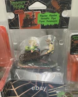 Final Reduction 10 Lemax Retired &New Carnivorous Figurines & Building Lot