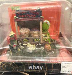 Final Reduction 10 Lemax Retired &New Carnivorous Figurines & Building Lot