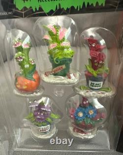 Final Reduction 10 Lemax Retired &New Carnivorous Figurines & Building Lot