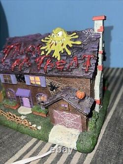 Flanders House Simpsons Halloween Village Hawthorne Rare