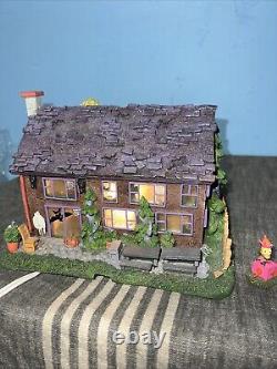 Flanders House Simpsons Halloween Village Hawthorne Rare