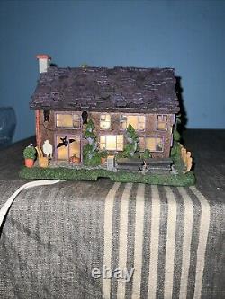 Flanders House Simpsons Halloween Village Hawthorne Rare