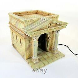 Fontanini 1999 TEMPLE 13 Building for 5 Scale Nativity Illuminated 50219