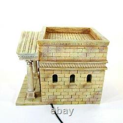 Fontanini 1999 TEMPLE 13 Building for 5 Scale Nativity Illuminated 50219