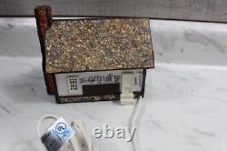 Forma Vitrum Vitreville Cozy Cottage In Box with COA -Bill Job Stained Glass