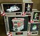 Ghostbusters Set/5 Dept 56 6007405 Firehouse Slimer ECTO-1 Venkman Dr Spengler