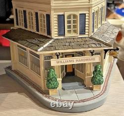 Gilmore Girls Dept 56 Lukes Diner Village Lighted NIB Warner Bros Exclusive