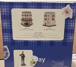 Gilmore Girls Dept 56 Lukes Diner Village Lighted NIB Warner Bros Exclusive