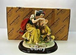 Giuseppe Armani Disney Collection Snow White Kissing Dopey 0309C -SIGNED