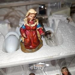 Grandeur Noel 2002 Bethlehem Village Set 44pc Collector's Edition