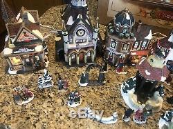 Grandeur Noel 34-piece Victorian Village 2000 Collector's Edition Christmas Euc