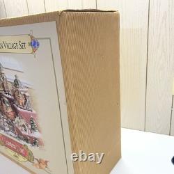 Grandeur Noel 37 Piece Fiber Optic Victorian Christmas Village 2003 Town Set