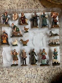 Grandeur Noel 41 Piece Bethlehem Village Set Collector Edition Nativity 663356