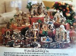 Grandeur Noel 41 Piece Bethlehem Village Set Collector Edition Nativity 663356