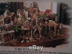 Grandeur Noel 44-Piece Bethlehem Village Set Collector Edition Nativity 663303