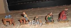Grandeur Noel BETHLEHEM VILLAGE SET Nativity 44 Pieces 2002 Collectors Edition