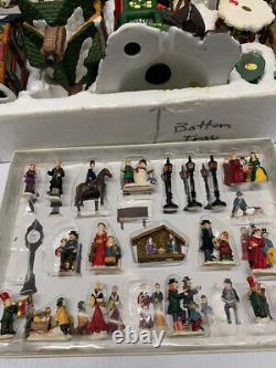 Grandeur Noel Collectible Victorian Village Set READ FREE SHIPPING