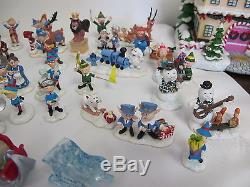 Hawthorne Village Rudolph's Christmas Town Huge Lot Bumble's Accessory Figures