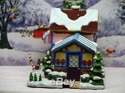 Hawthorne Village Rudolph's Christmas Town Nursery Ex Condition