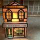 HERSHEY STAINED GLASS -Chocolate Town 1996-Mr Goodbar Cafe- Lighted-RUDY BROS