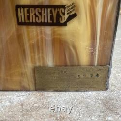 HERSHEY STAINED GLASS -Chocolate Town 1996-Mr Goodbar Cafe- Lighted-RUDY BROS