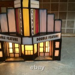 HERSHEY STAINED GLASS -Chocolate Town 1996-the Cinema- 3 Lights-RUDY BROS