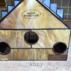 HERSHEY STAINED GLASS -Chocolate Town 1996-the Cinema- 3 Lights-RUDY BROS