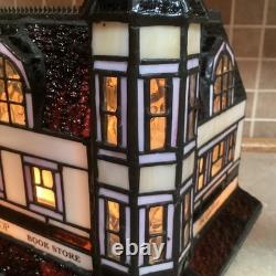 HERSHEY STAINED GLASS -Chocolate Town 1996-the Gallery 2 Lights-RUDY BROS