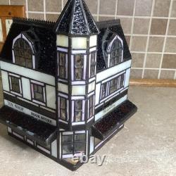 HERSHEY STAINED GLASS -Chocolate Town 1996-the Gallery 2 Lights-RUDY BROS
