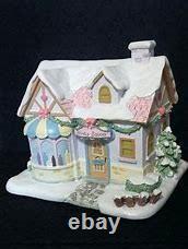 HTF Precious Moments Sweet Cuts Beauty Salon Hawthorne Christmas Village COA NEW