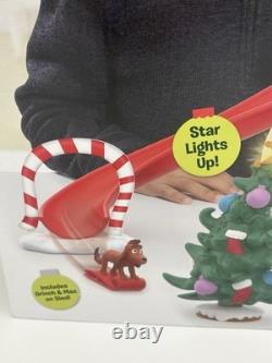 HTF RARE The Grinch Stole Christmas Movie Max Who-Ville Town Square Play Set