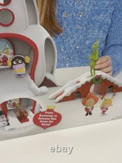 HTF RARE The Grinch Stole Christmas Movie Max Who-Ville Town Square Play Set