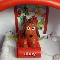 HTF RARE The Grinch Stole Christmas Movie Max Who-Ville Town Square Play Set