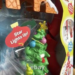 HTF RARE The Grinch Stole Christmas Movie Max Who-Ville Town Square Play Set